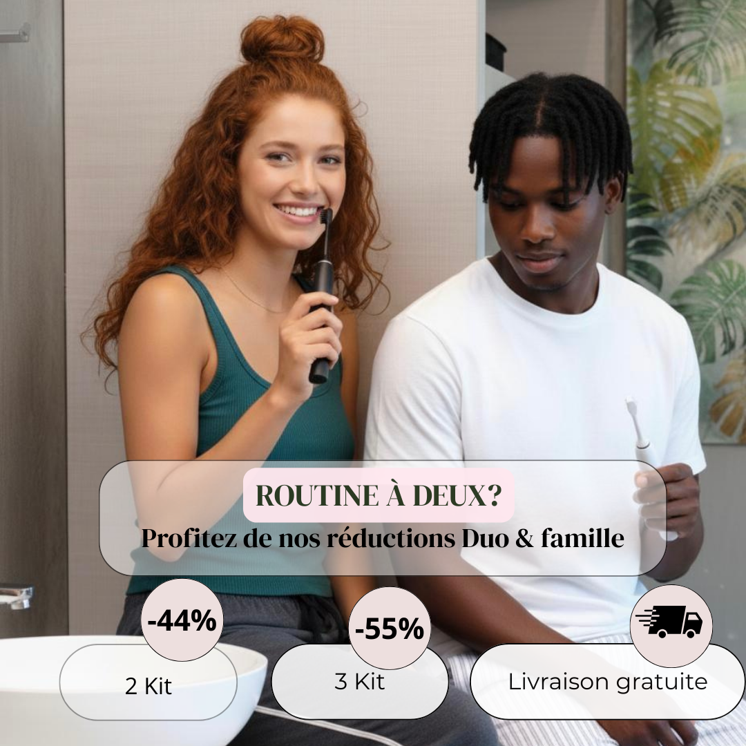 PAPSMILES SonicBrush™ Brosse à dents sonique